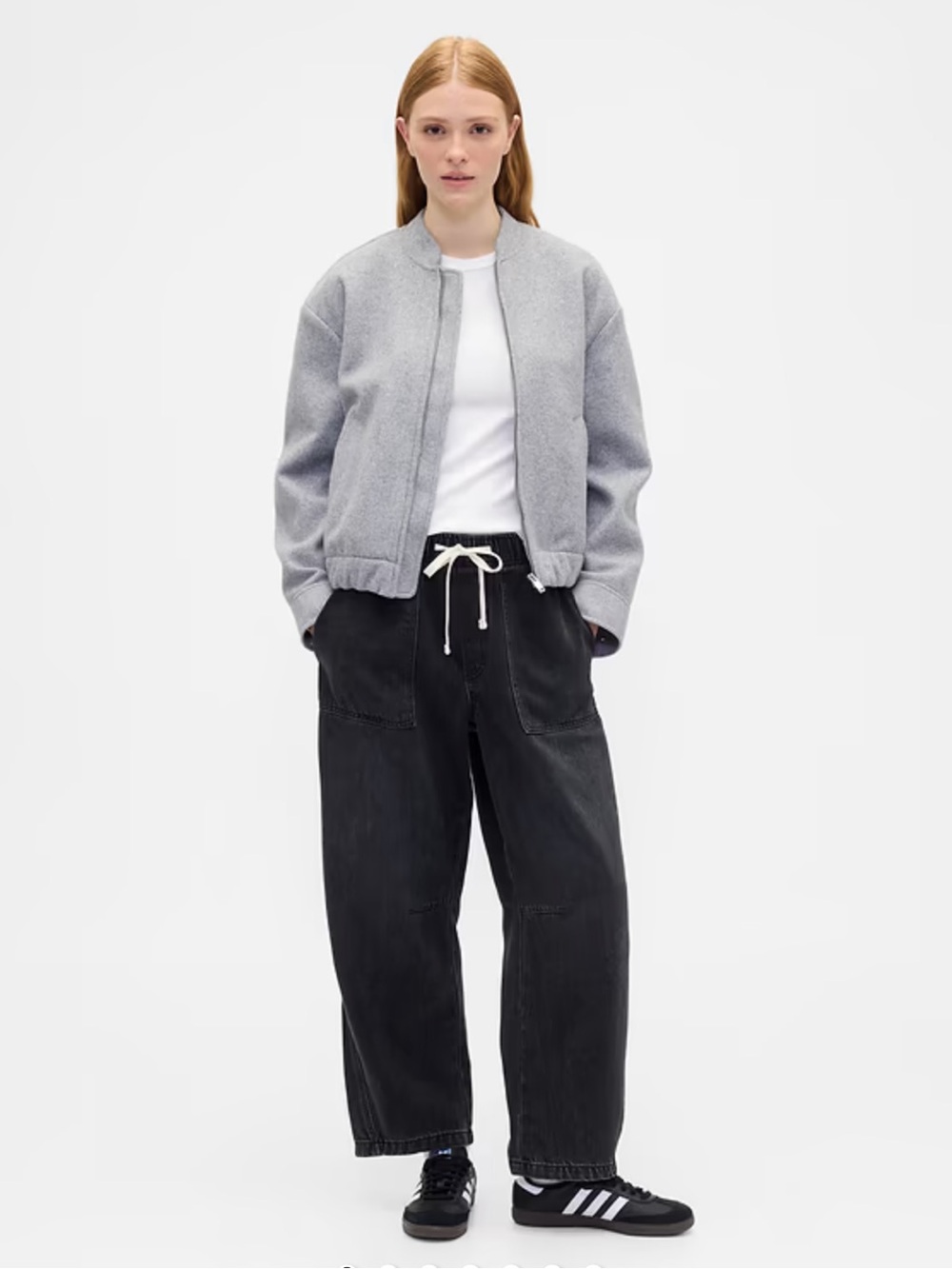 Gap Supersoft Pull On Barrel Jeans